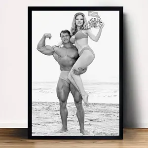 [Sale off up to 50%] Arnold Schwarzenegger Bodybuilding Poster, Wall Art Home Decor