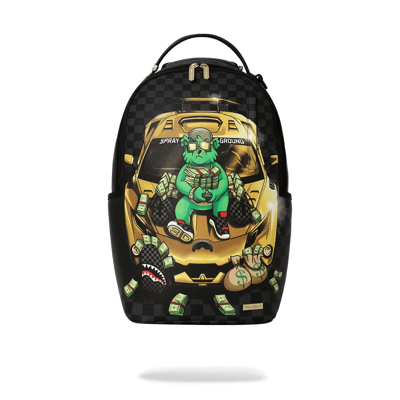 Sprayground money bear ay yo backpack