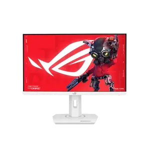 ASUS ROG Strix 25" (24.5-inch viewable) 1080P HDR Gaming Monitor (XG259QNG-W) - White, Full HD, 380Hz, 0.3ms, Fast IPS, Extreme Low Motion Blur Sync, FreeSync Premium, DisplayWidget, Ergonomic