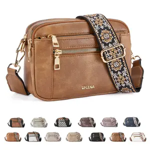 Telena TikTok Shop Spring Glow Up travel essentials Crossbody Purse for Women Small Crossbody Bags Trendy Vegan Leather with Adjustable Strap Crossbody Kindle Gift Compact &Waterproof Design  gift for her