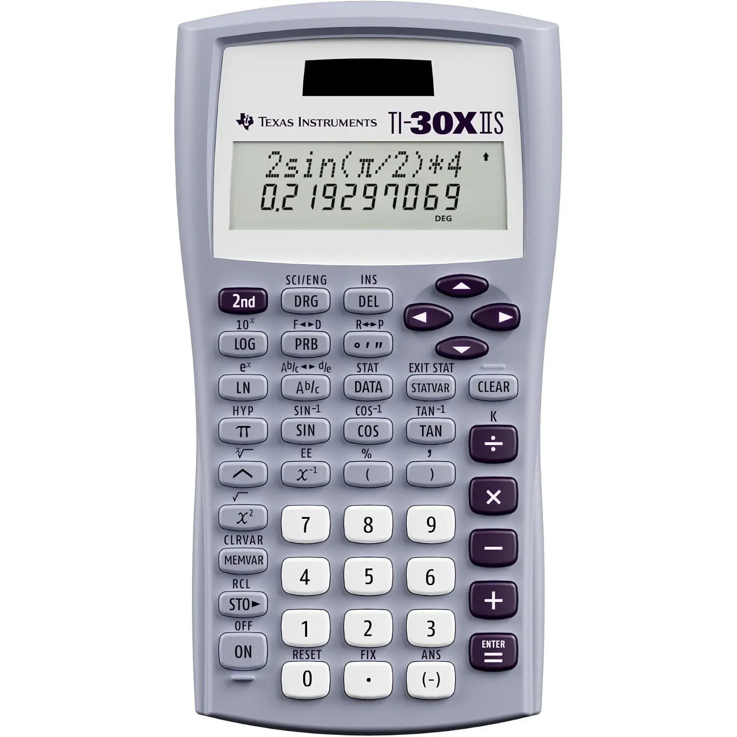 TI-30XIIS Scientific Calculator Texas Instruments, Lavender Limits | Two-line calculator; Statistics and Advanced Scientific Functions