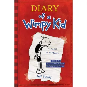 Diary of a Wimpy Kid -- Jeff Kinney - Hardcover