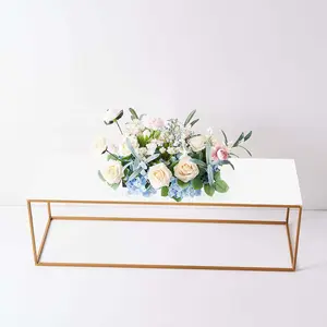 2-Pack White Acrylic Plexiglass Sheets 40"x12" Rectangular Side Plates - Protective Film Coating