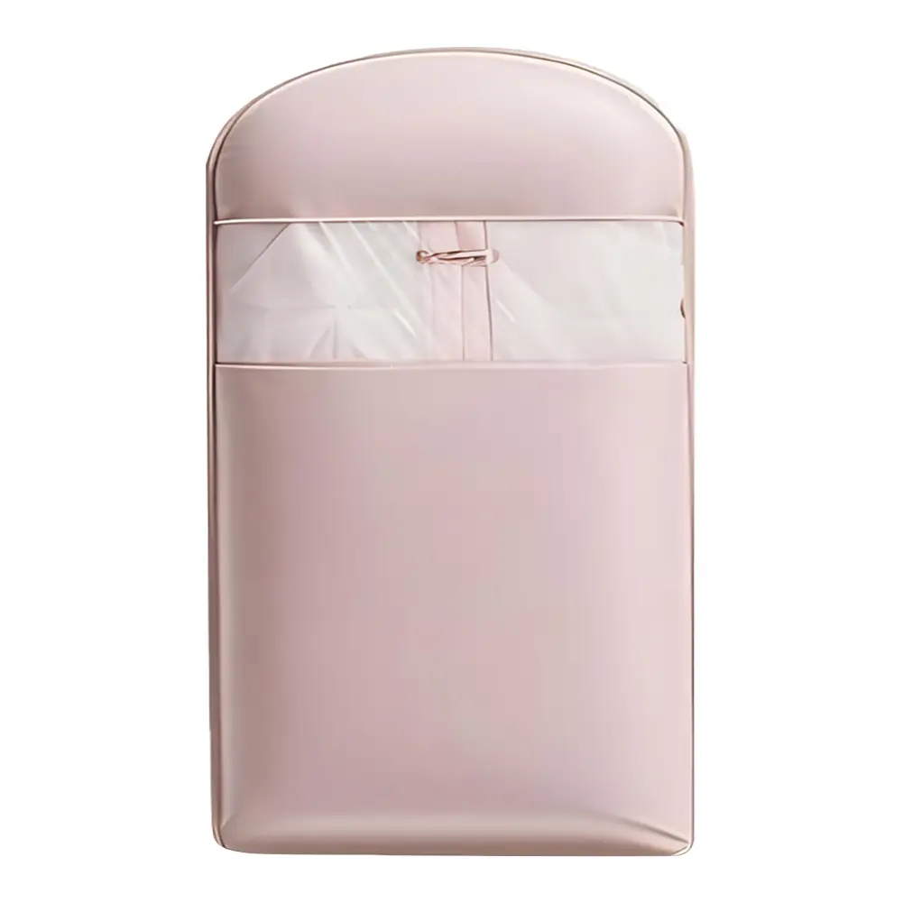 Space Saving Hanging Garment Bag with Self Compression Zipper Space Saver Closet Organizer Dust Cover Clothes Bag for Clothes Coats Jackets