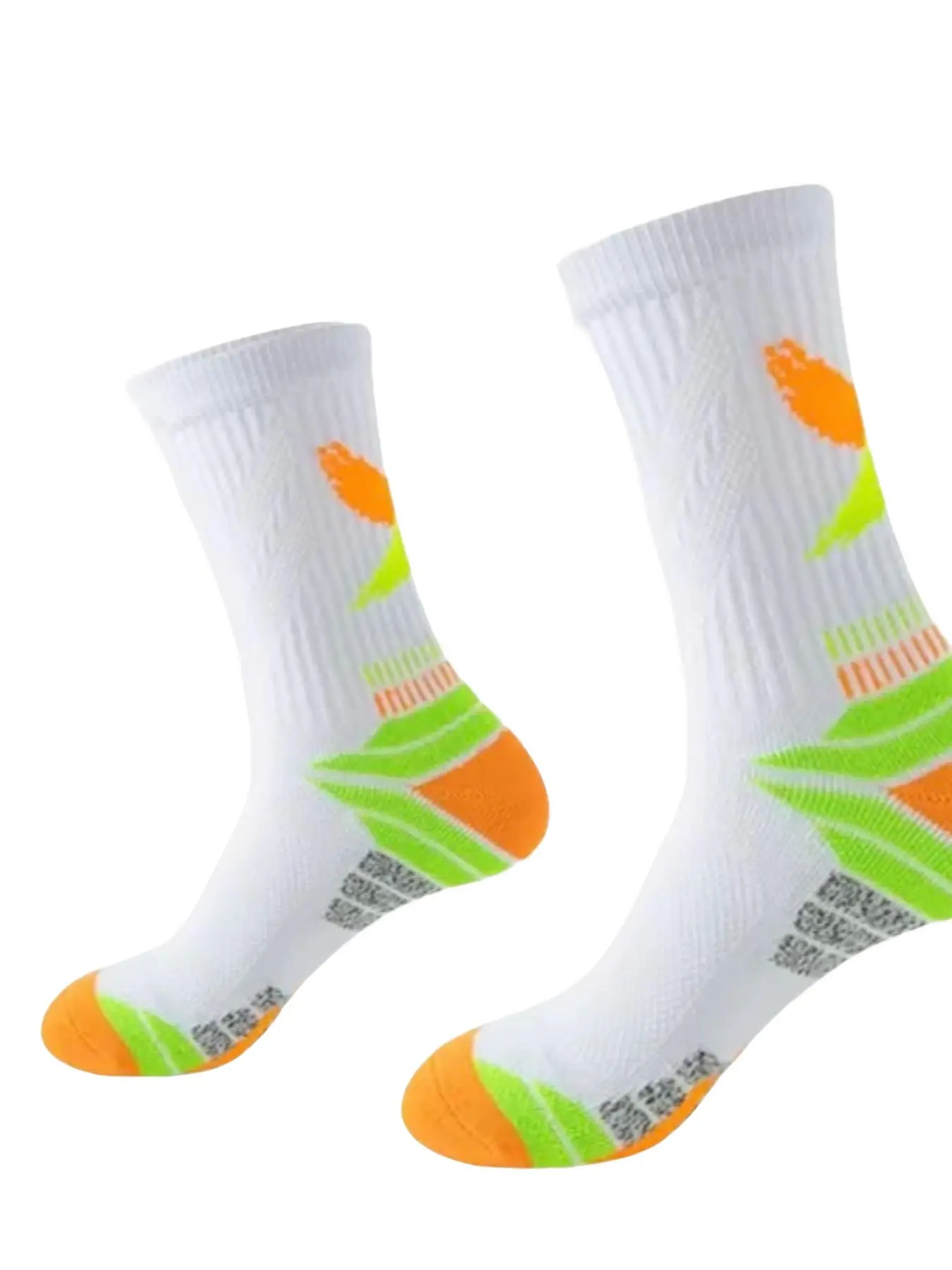 Men's Basketball Socks with Towel Bottom, Sports Socks for Basketball, Comfortable and Durable Athletic Socks for Men