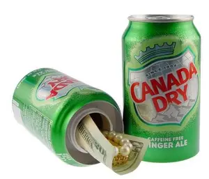 Canada Dry Can Safe Ginger Ale - Hidden Storage for Valuables - Looks Real - 90 Day Warranty - Purchase 2nd Can for 15% Discount