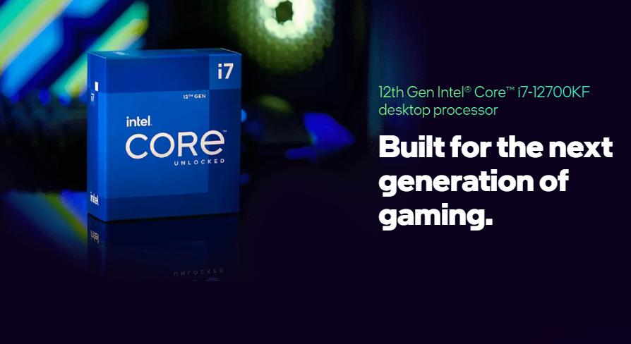 Intel Core i7-12700KF Processor