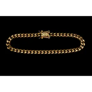 Gold Cuban Link Bracelet 6mm