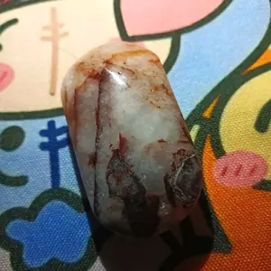 fire quartZ palmstone