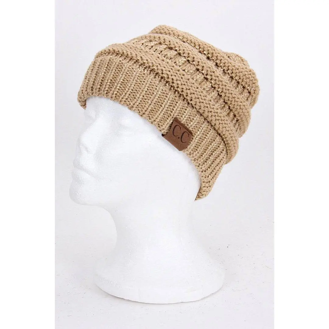 CC Beanie: Camel