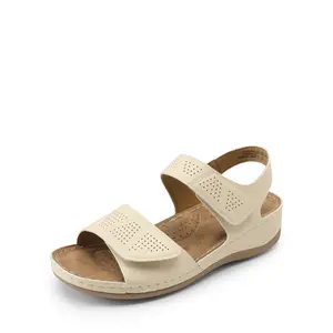 Dream Pairs Women's Lightweight Hook-and-loop Straps Sandals