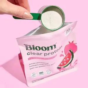 Bloom Nutrition Clear Whey + Collagen Blend Drink - 20g Protein, 90 Calories, 0g Sugar, Light & Refreshing Fruity, Women's Meal Replacement & Protein Beverage