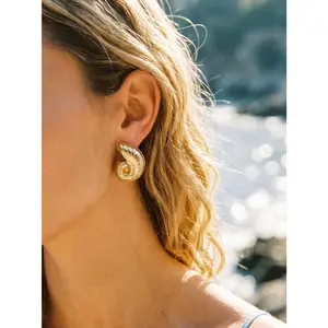 Cider 3 PAIRS SHELL EARRINGS SET