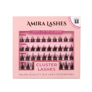 Amira Lashes Individual Cluster Lashes 10-16MM  - Volume Vixen