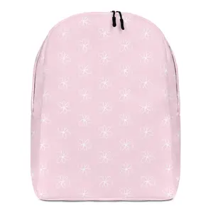 Daisy Pink Minimalist Backpack