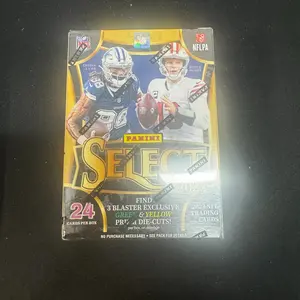 2023 Select NFL Blaster Box GREEN AND YELLOW DIE CUTS