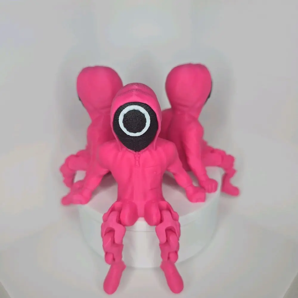 Squid Game Guards Shelf Watchers Decor Ornaments