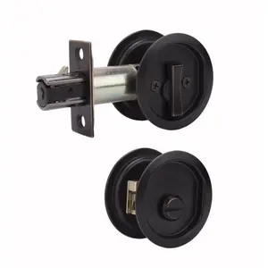 Weslock  Privacy Pocket Door Lock, Oil Rubbed Bronze