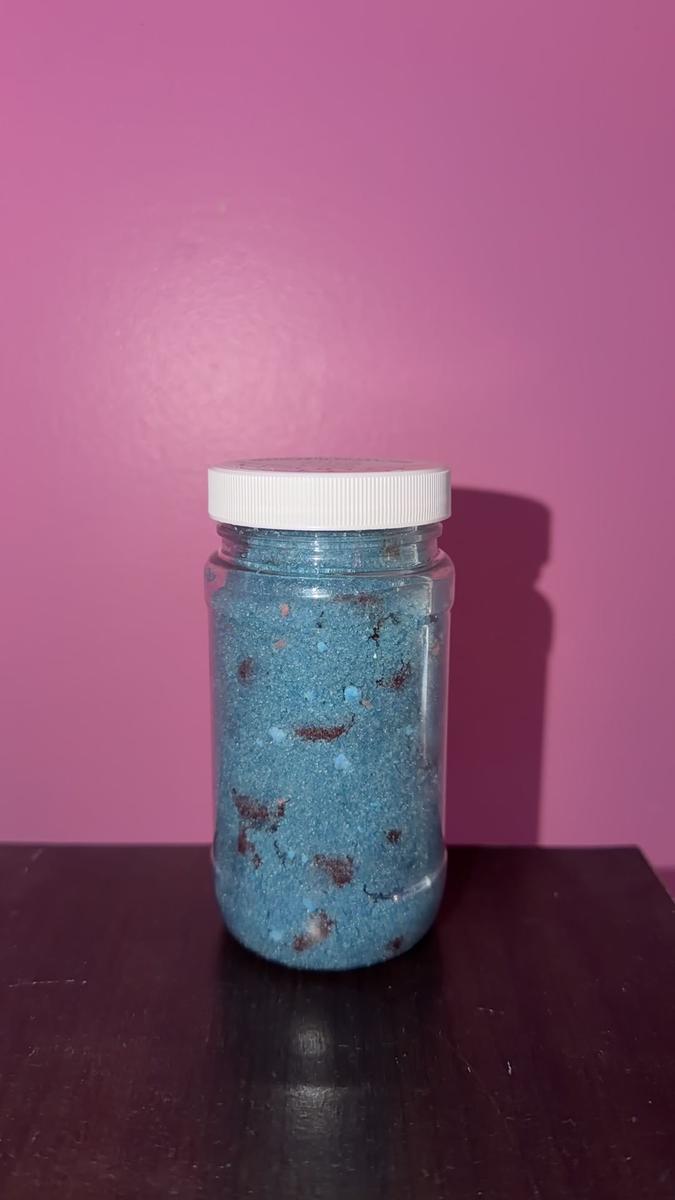 Item: 8 oz, Blue Raspberry