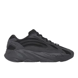 adidas Mens Yeezy Boost 700 V2 Lace Up Sneakers Shoes Casual - Black