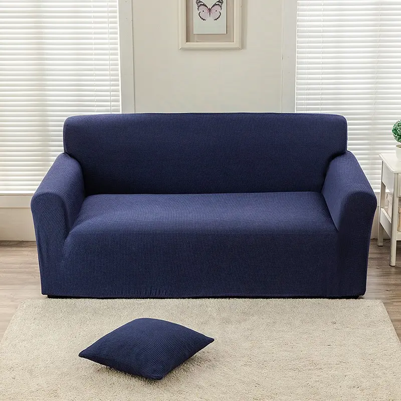 High-elastic thickened corn velvet sofa set, Elastic sofa slipcover, Dustproof sofa slipcover, soft polyester fiber sofa cover, Soft couch cover, Stretchable sofa cover, durable and non-slip design, suitable for living room, Sofa Couch Covers