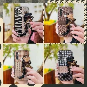 silicone cute Phone Case For Hisense F50 5G Skin-friendly feel Waterproof protective case Black pearl pendant Anti-knock soft case Cartoon Simplicity Back Cover Dirt-resistant