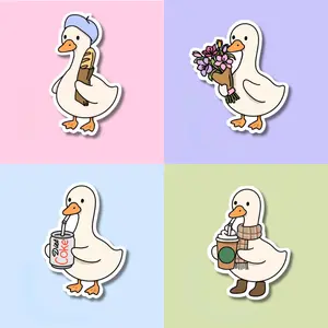 Cute Goose Sticker For Phones, Cute Sticker for iPhone 17 16 15 14 13 12 11 Pro Max