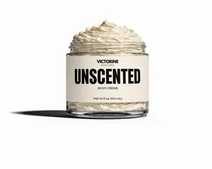 Victorine Natural & Unscented Whipped Body Butter Creme