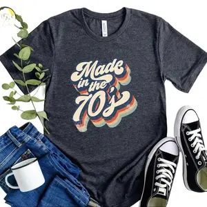Made in the 70's Shirt, Birthday Shirt, 70s Shirt