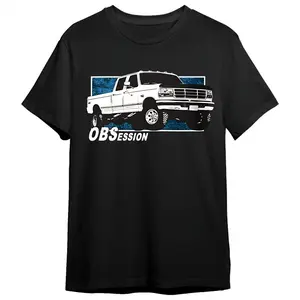 Ford Obs Crew Cab T-shirt, Gift, Graphic Tee, Trending Shirt, Cars New Cotton Breathable