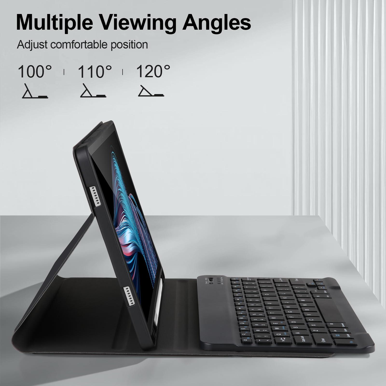 Keyboard Cover Case With Mouse for Samsung Galaxy Tab A9 Plus 11 inch Tablet, Magnetic Detachable Bluetooth Keyboard With Mouse for Samsung Tab A9+ 2023(SM-X210/X216/X218), Built-in Pencil Holder, Tablet