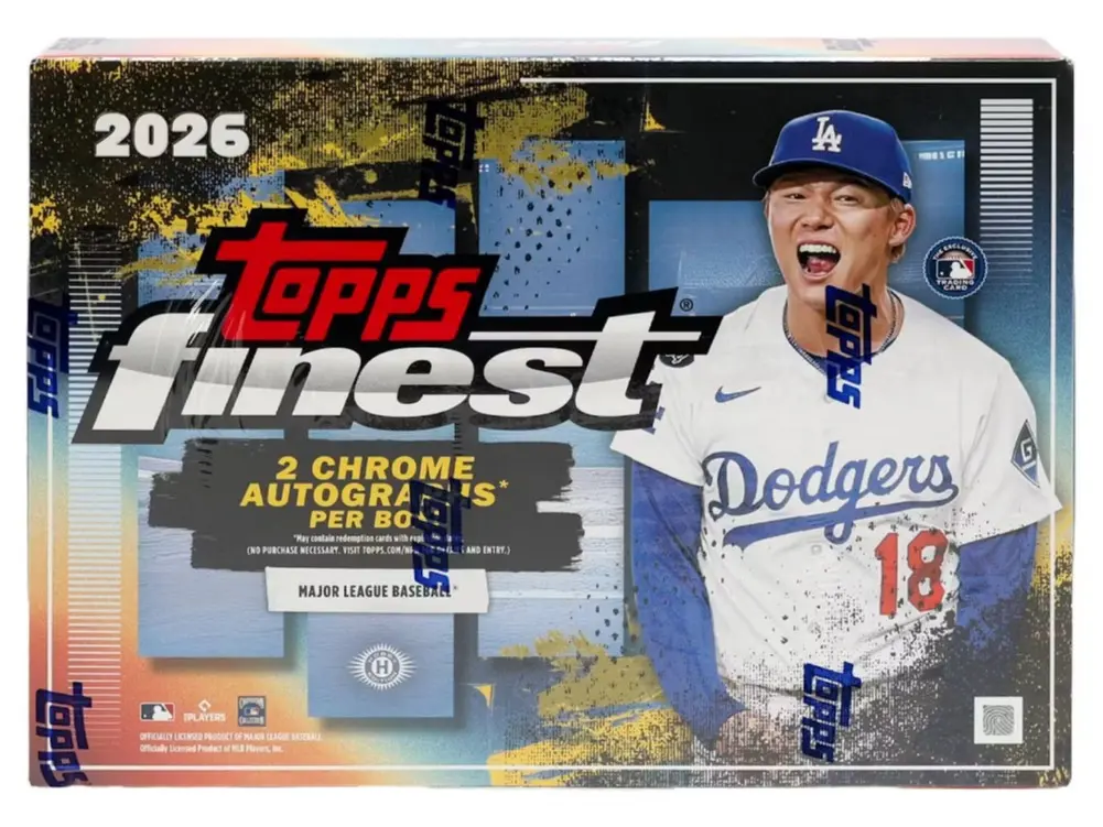 2026 Topps Finest Baseball Hobby Box