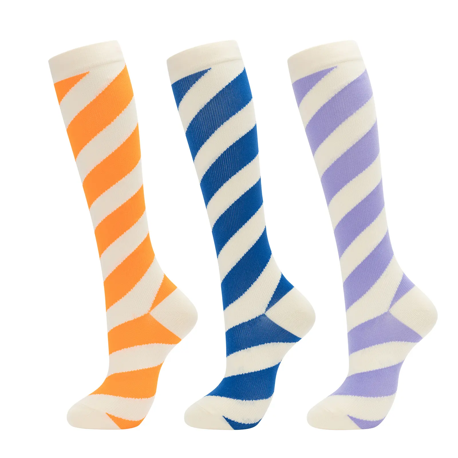 Stripe Orange/Blue/Purple