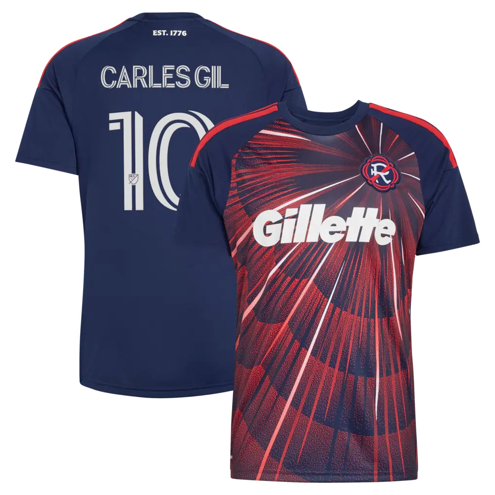 Unisex Carles Gil New England Revolution 2026 Independence Day Replica Jersey - Blue