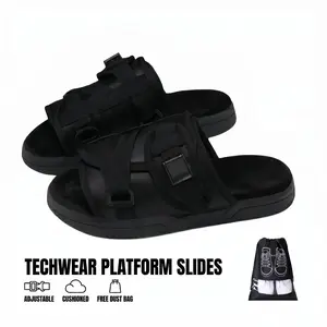 Comfortable Slides for Men and Women – Signature Design with Adjustable Straps, Arch Support & Slip-Resistant Sole, Perfect for Wide/Narrow Feet, Everyday Footwear for All-Day Wear