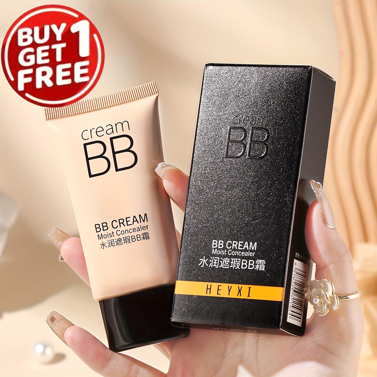 Buy 1 Get 1 BB Cream Foundation | Long-Lasting, Full Coverage, Moisturizing & Matte | Perfect for All Skin Types | Ideal Gift for Women Makeup Cosmetic Hydrate Hydrating