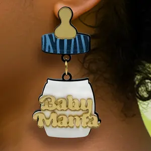"Baby Mama" Earrings