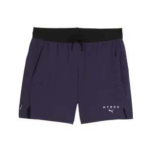 PUMA Mens X Hyrox Dryelite 5 Inch Shorts Casual Bottoms Casual - Purple