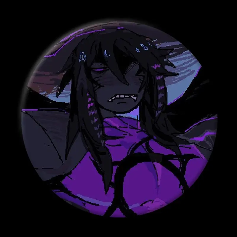 Forsaken Pin Button, Azure x Two Time Pins, Azure Pins, Two Time