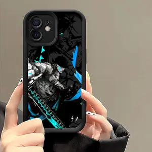 Phone Case: Anime Cool One-Eyed for Man ZoroS Pattern Phone Case, Suitable for iPhone 16 15 14 13 12 11 Pro Max Mini XR XS X 7 8 Plus, Drop-Resistant Soft TPU Back Cover
