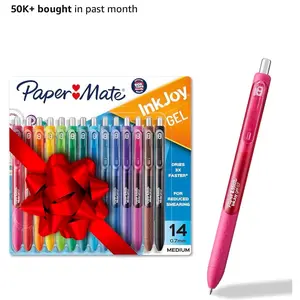 InJoy Pens Medium Point Gel Pens 14 Count Assorted