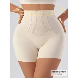 Women'S High Waist Shaping Underwear - Tummy Control Butt Lifter With Cross-Back Design, Seamless & Stretchy Panties, Mid-Rise Triangle Briefs, Elegant Everyday Comfort, Tummy Control Underwear