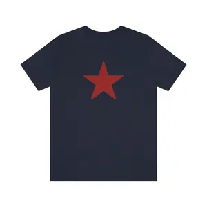 Retro Y2K Red Star T-shirt | Grunge Streetwear | Cute Pretty Tee | 2000s 90s | Unisex - Men & Women's Tee Menswear Top