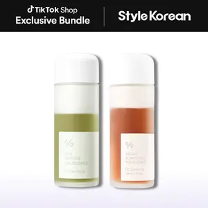 [Dr.Ceuracle] Matcha Kombucha Tea Essence DUO - Jeju Matcha Tea Essence 150ml, Vegan Kombucha Tea Essence 150ml