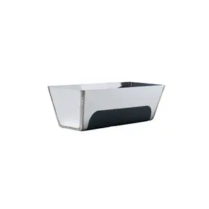 Advanced Tools Contoured Bottom Heliarc Mud Pan with No Slip Grip