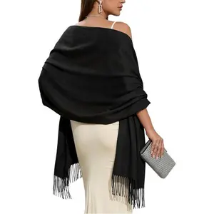 FURTALK Pashmina Shawls and Wraps for Evening Dress Women's Scarf Wedding Bride Bridesmaid Gifts Winter Scarves