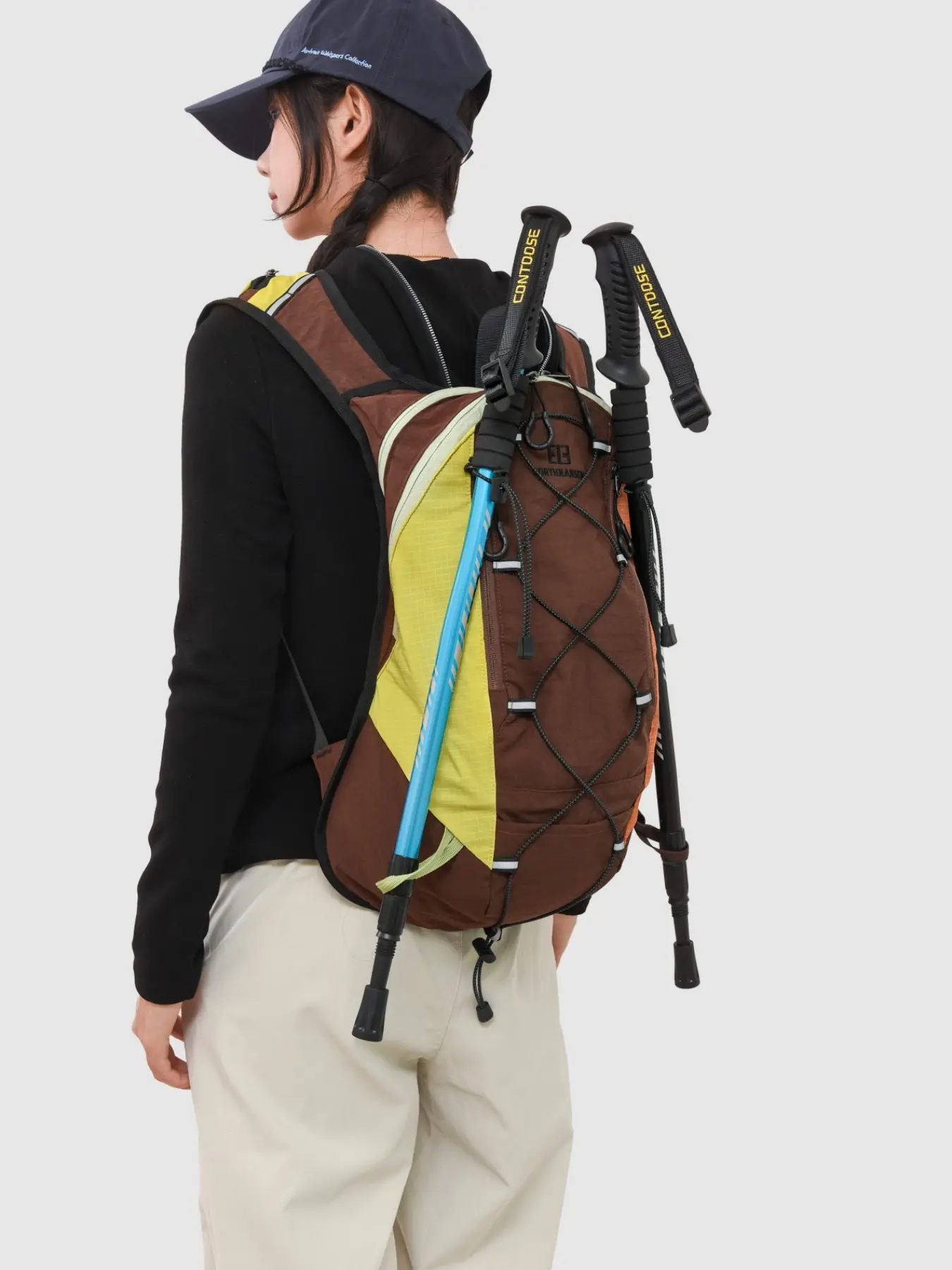 Lightweight Outdoor Hiking Backpack, Waterproof Sports Cycling Backpack, Men's Dual Shoulder Bag, Ideal for Hiking and Camping, Hiking Trekking Rucksack