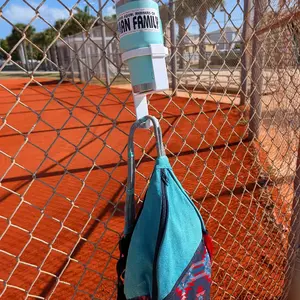 Sport Water Bottle and Bag Holder Pickleball Baseball Tennis Soccer Garden Hook Backpack Hook