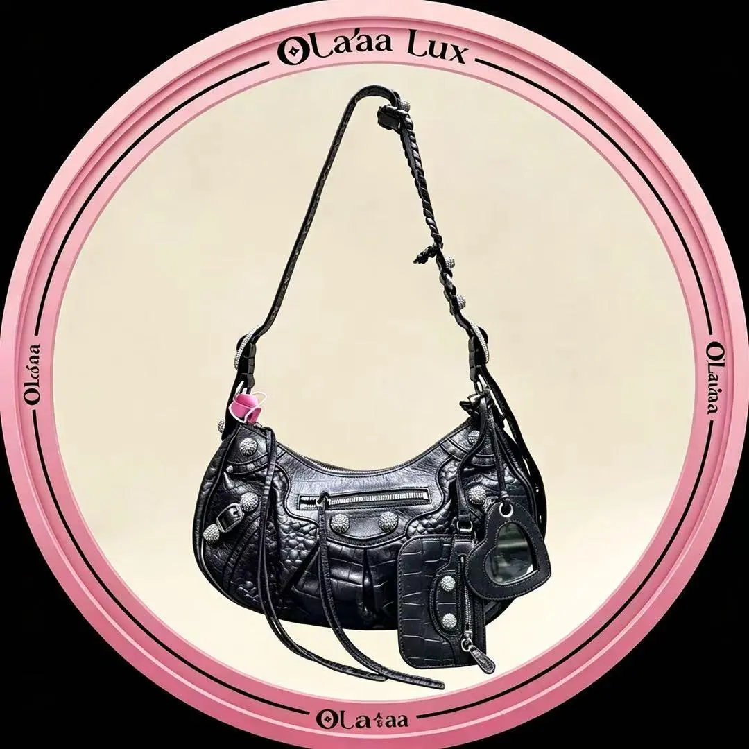 Pre-owned Balenciaga Le Cagole Diamond Limited Edition Y2K style Shoulder Bag C19494824314