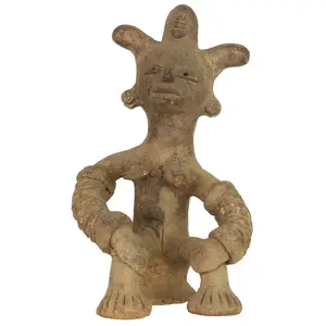 Vintage Terra Cotta Igbo Figure from Nigeria